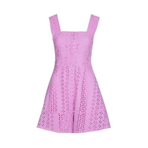 Suncoo , Elegant Dress ,Purple female, Sizes: