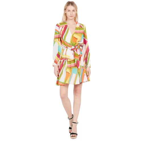 Suncoo , Short Dresses ,Multicolor female, Sizes: