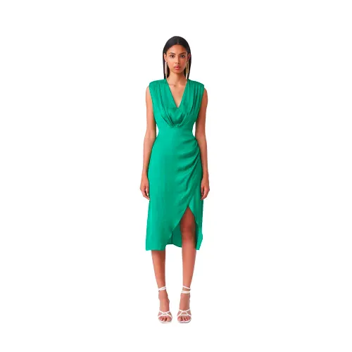 Suncoo , Summer Dresses ,Green female, Sizes: