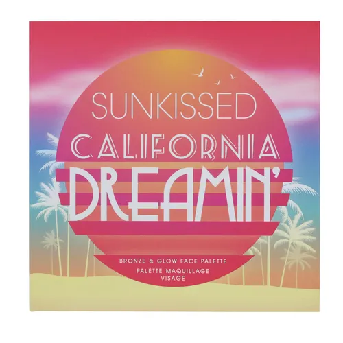 Sunkissed California Dreaming Bronze & Glow Face Palette - Bronzer, Contour, Highlighter, Blusher