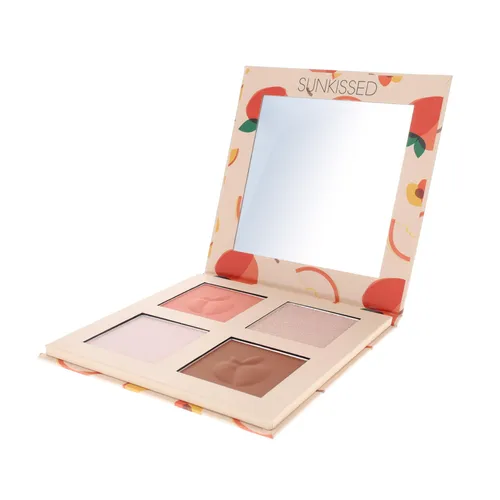 Sunkissed Peachy Dreams Face Palette - 7.5g Bronzer, 7.5g Blusher, 2 x 7.5g Highlighter