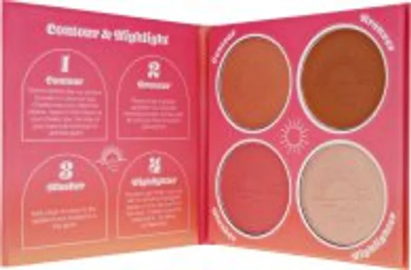 Sunkissed Radiant Lustre Face Palette - 4 Shades