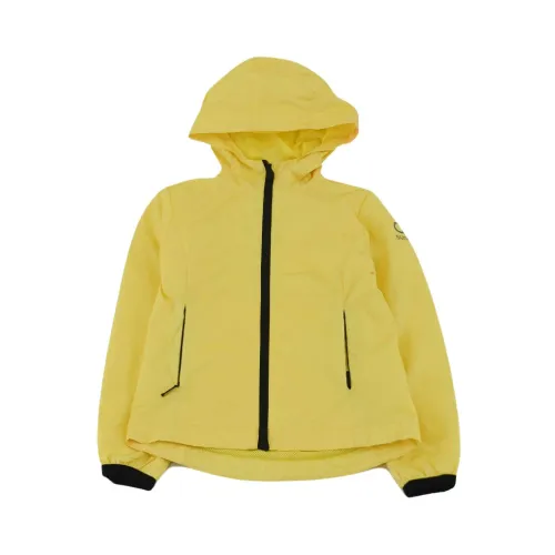 Suns , Lightweight Fullzip Hooded Jacket ,Yellow female, Sizes: