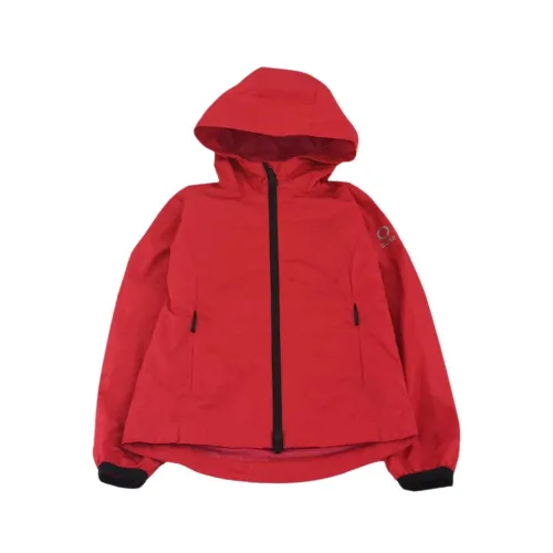 Suns , Lightweight Hooded Fullzip Jacket ,Red male, Sizes: