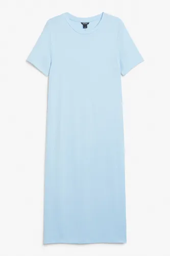 Super soft t-shirt dress - Blue