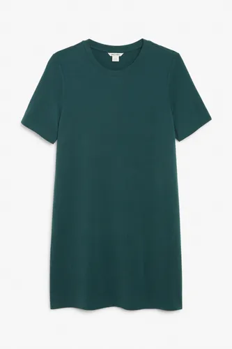 Super-soft t-shirt dress - Green