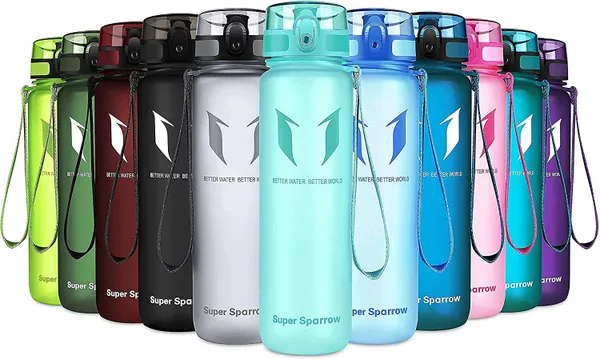 Super Sparrow Sports Water Bottle - 350ml - Non-Toxic BPA