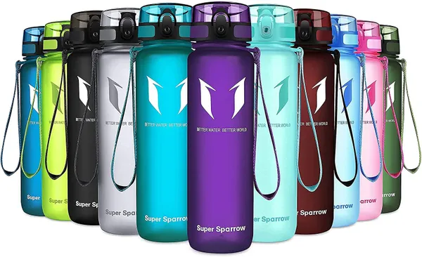 Super Sparrow Sports Water Bottle - 750ml - Non-Toxic BPA