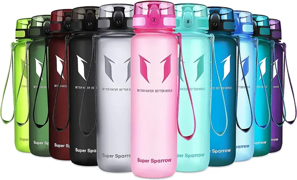 Super Sparrow Sports Water Bottle - 750ml - Non-Toxic BPA