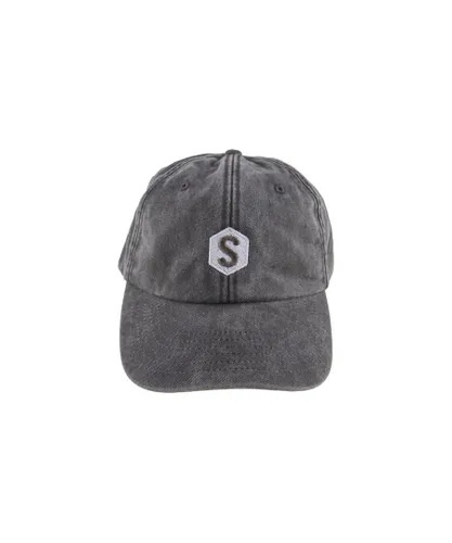 Superb Adjustable cap with strap SPRBGO-2101 unisex - Black Cotton - One