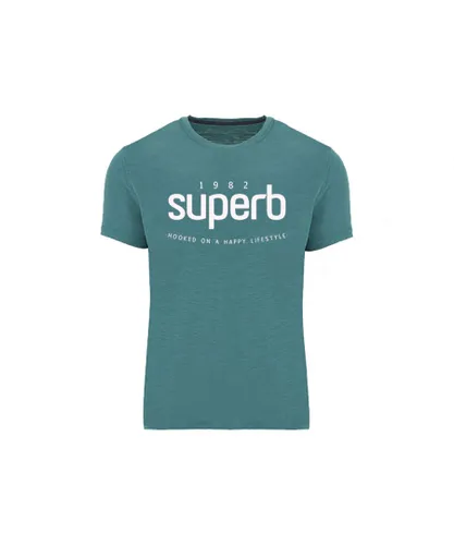 Superb Mens Icon Tee Short Sleeve T-Shirt - Green