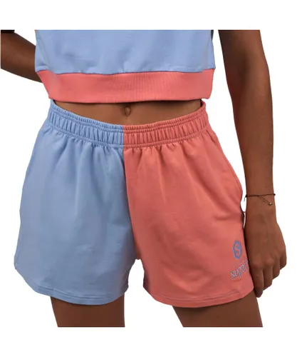Superb Womens Short Be Happy Shorts - Pink Cotton