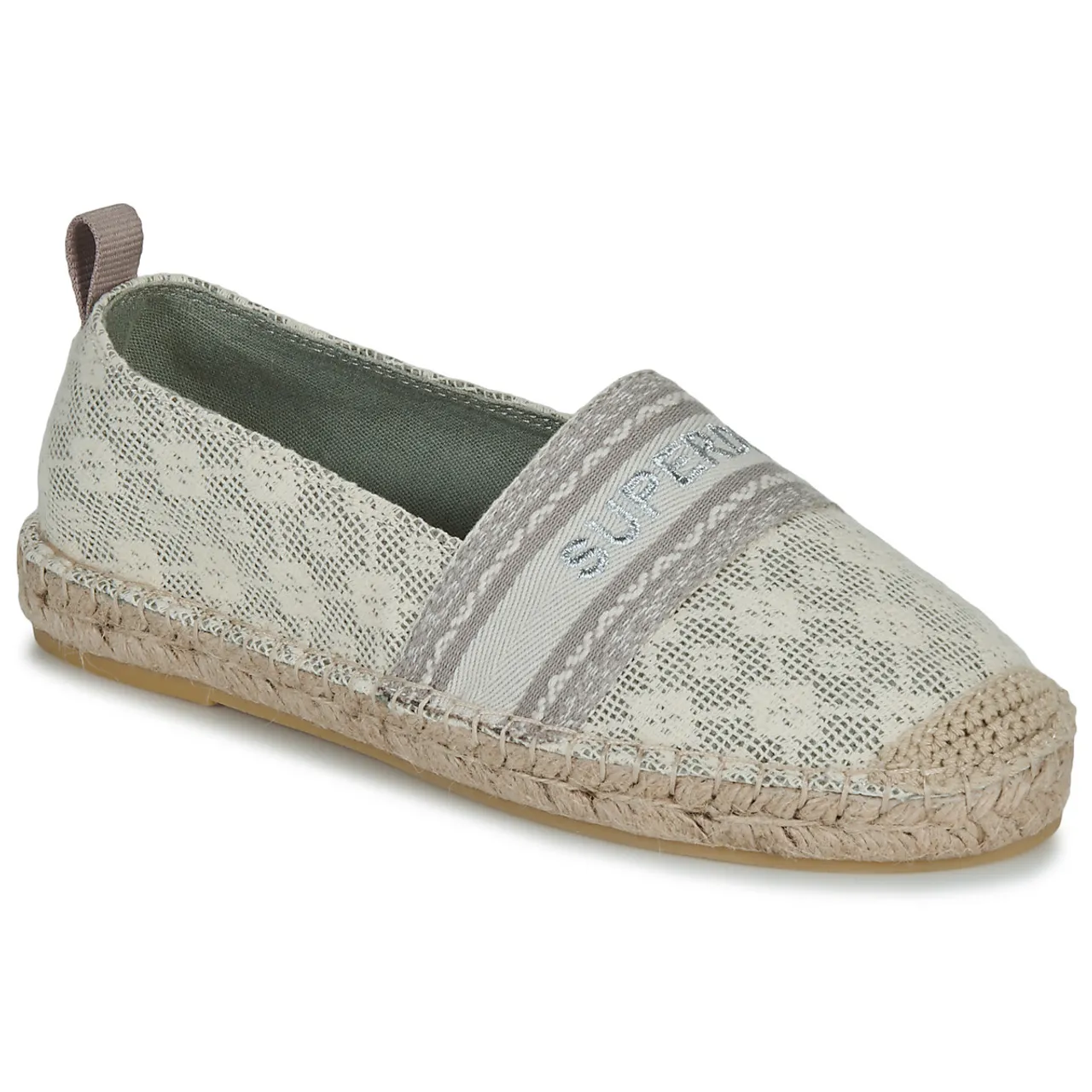 Superdry  Canvas Espadrille Overlay Shoe  women's Espadrilles / Casual Shoes in Beige