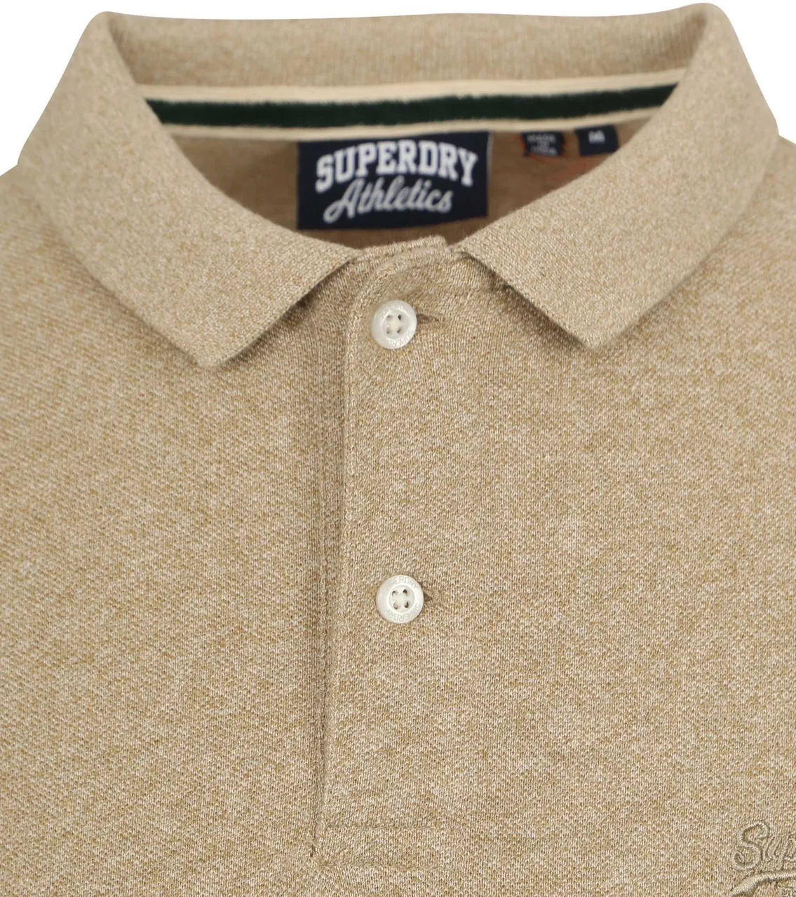 Superdry Classic Polo Shirt Melange Beige