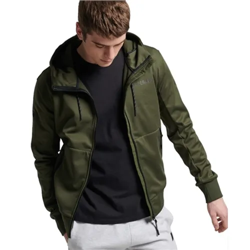 Superdry Code Tech Softshell Jacket - Moss