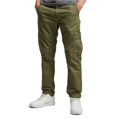 Superdry Core Cargo Trousers- Authentic Khaki