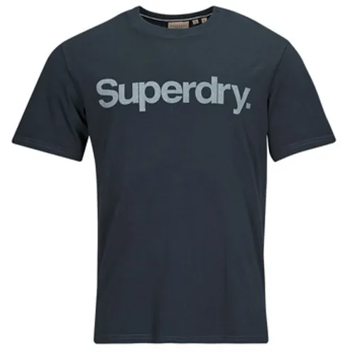 Superdry  CORE LOGO CITY LOOSE TEE  men's T shirt in Black