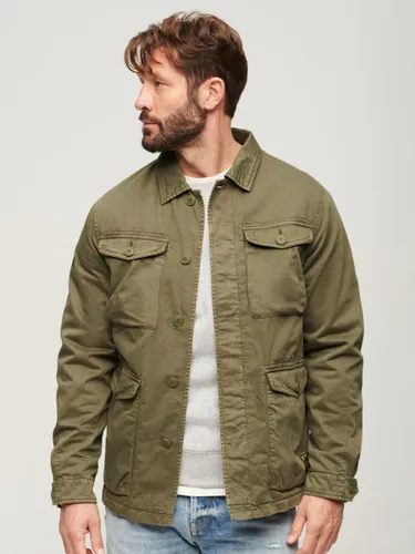 Superdry Embroidered Lightweight Jacket - Green - Male