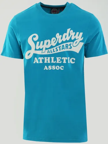 Superdry Enamel Blue Vintage Home Run T-Shirt