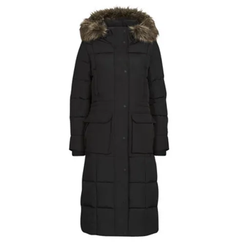 Superdry  EVEREST LONGLINE PUFFER COAT  women's Jacket in Black