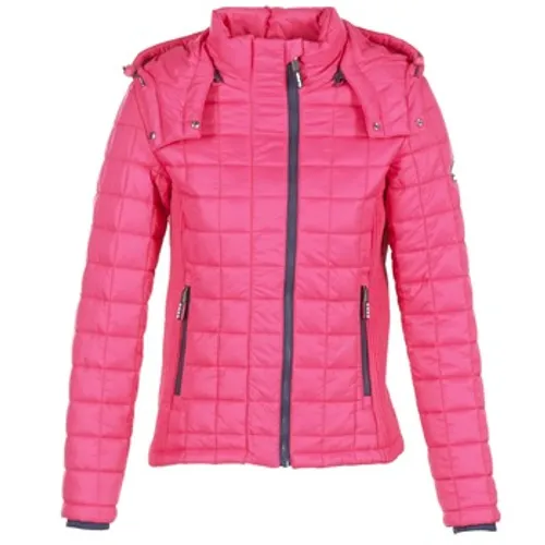 Superdry  FUJI BOX QUILTED  women's Jacket in Pink