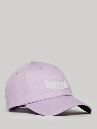 Superdry Graphic Baseball Cap, Parma Violet Purple - Parma Violet Purple - Female