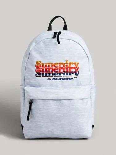 Superdry Graphic Montana Backpack - Light Grey Marl - Unisex