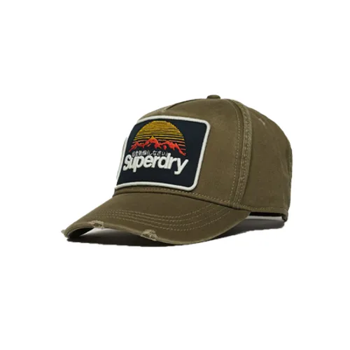 Superdry Graphic Trucker Cap - Khaki