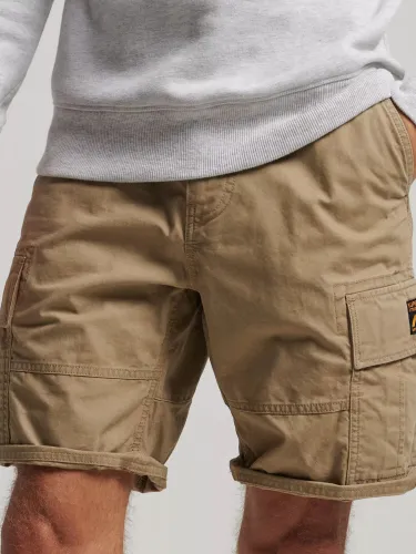 Superdry Heavy Cargo Shorts - Dress Beige - Male