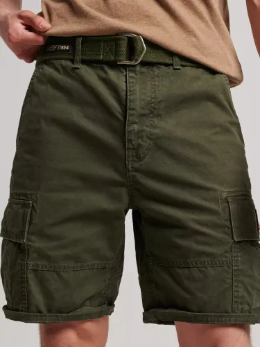 Superdry Heavy Cargo Shorts - Surplus Goods Olive - Male