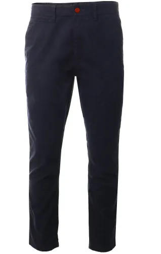Superdry Indigo Officers Slim Chino Trousers
