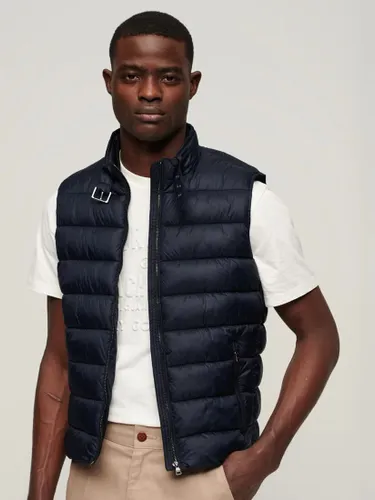 Superdry Lightweight Padded Gilet - Eclipse Navy - Male