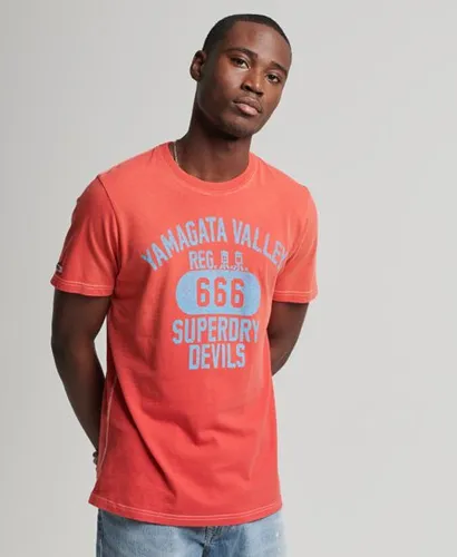 Superdry Men's Limited Edition Vintage 05 Rework Classic T-Shirt Red