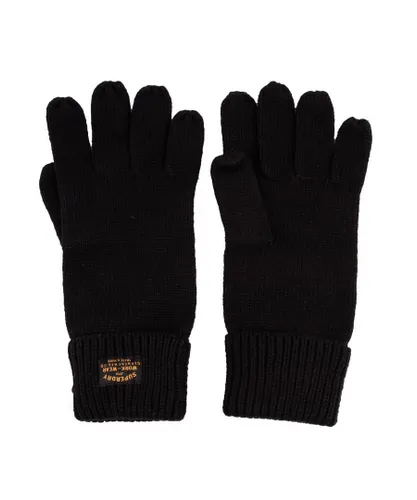 Superdry Mens Radar Gloves - Black - One