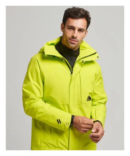 Superdry Mens Snow Ultra Jacket - Yellow