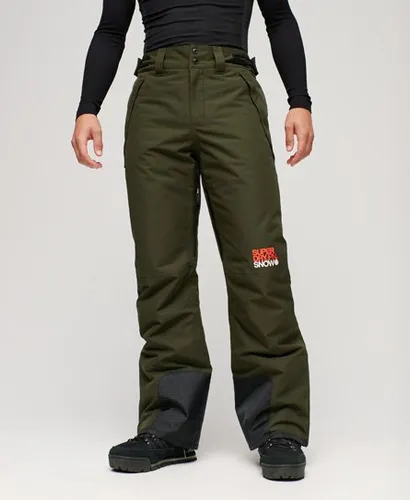 Superdry Men's Sport Freestyle Core Ski Trousers Green / Surplus Goods Olive