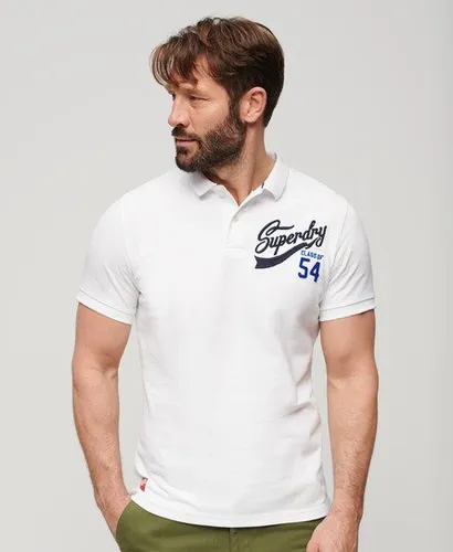 Superdry Men's Superstate Polo Shirt White / Optic 1