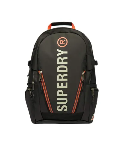 Superdry Mens Tarp Backpack - Black - One Size