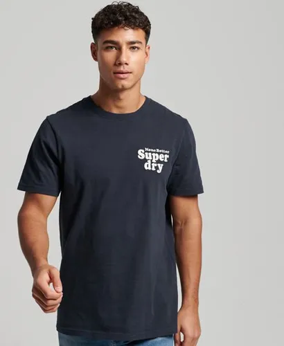 Superdry Men's Vintage Cooper Classic T-Shirt Navy / Eclipse Navy