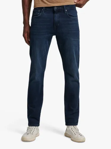Superdry Organic Cotton Slim Jeans - Vanderbilt Ink Worn - Male
