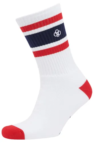 Superdry Risk Red / Richest Navy Sport Sock