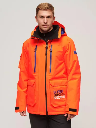 Superdry Ski Ultimate Rescue Jacket - Neon Sun Orange - Male