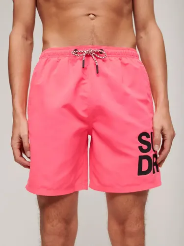 Superdry Sportswear Logo 17 - Shocking Pink - Male