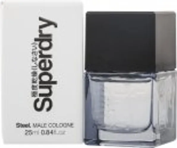Superdry Steel Eau de Cologne 25ml Spray