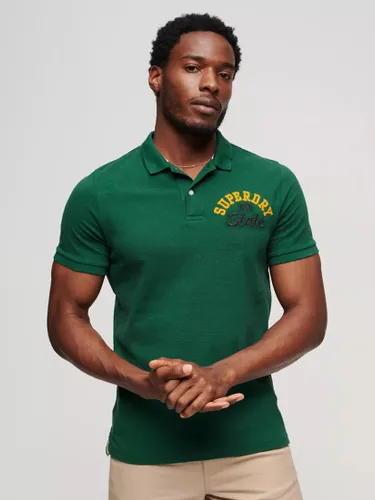 Superdry Superstate Polo Shirt - Erin Green - Male