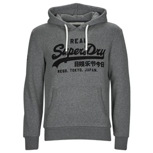 Superdry  TONAL VL HOODIE  men's Sweatshirt in Grey