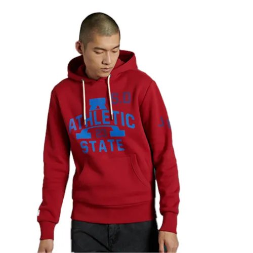 Superdry Track & Field Classic Hoody - Chilli Pepper
