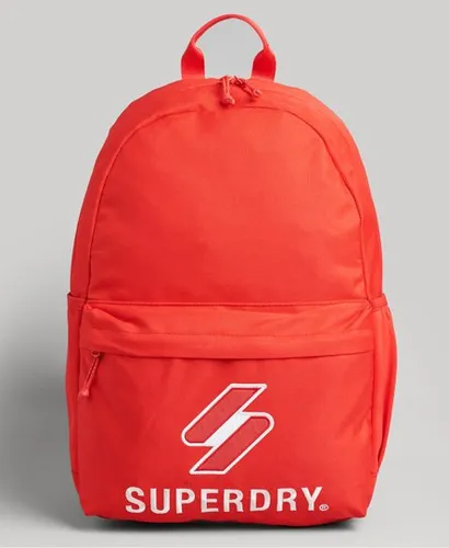 Superdry Unisex Essential Montana Backpack Red / Bright Red - Size: 1SIZE