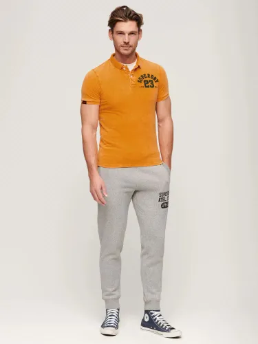 Superdry Vintage Athletic Polo Shirt - Track Gold - Male