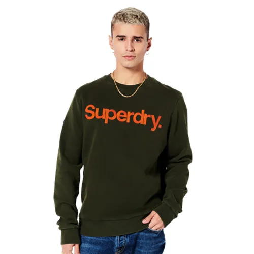 Superdry Vintage Classic Sweatshirt - Olive